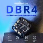 Original Radio Master DBR4 Dualband 2,4G/900MHz Langstrecken-Renn drohnen modelle Zubehör aus Kunststoff